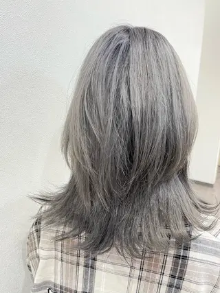 ロング 中島 大聖のヘアスタイル