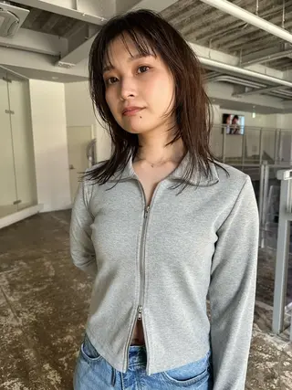 ミディアム TAKUYA etoのヘアスタイル