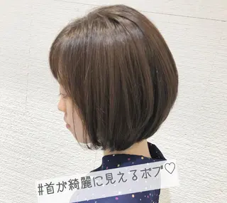 ショート カラー 似合わせ/レイヤー /ボブ/新谷のヘアスタイル