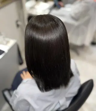 ミディアム パーマ リピート90%超/縮 毛/酸性縮毛特化井口のヘアスタイル