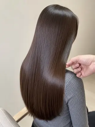 ロング 米倉 群のヘアスタイル