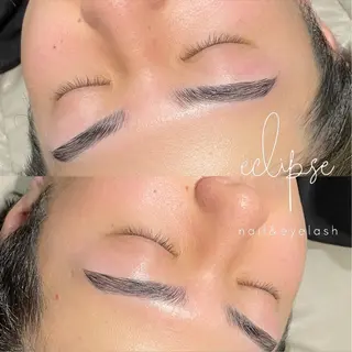 メンズ アイブロウ eclipse eyelashのマツエク・マツパデザイン