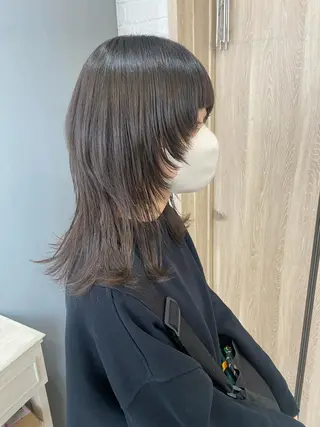 ミディアム FUJII MARINのヘアスタイル