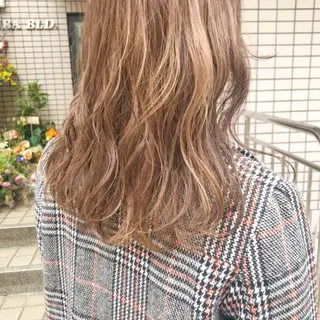 ミディアム カラー パーマ ヘアアレンジ メンズ ネイル マツエク・マツパ 天神レイヤーカット No.1💖マユカのヘアスタイル