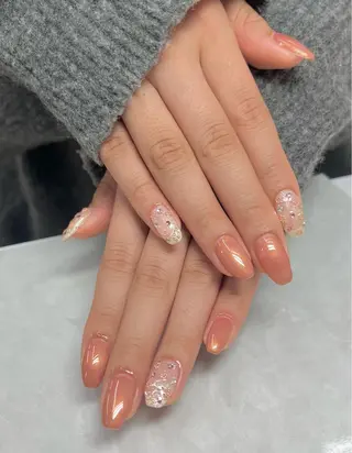 ネイル AISAフィル× ハードモチ最強のネイルデザイン