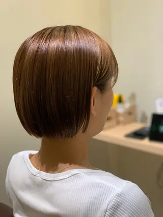 ショート カラー 北川 拓也のヘアスタイル