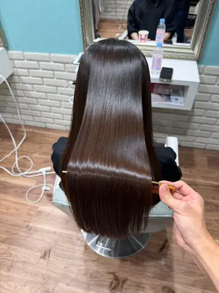 ロング カラー Rely リリーのヘアスタイル