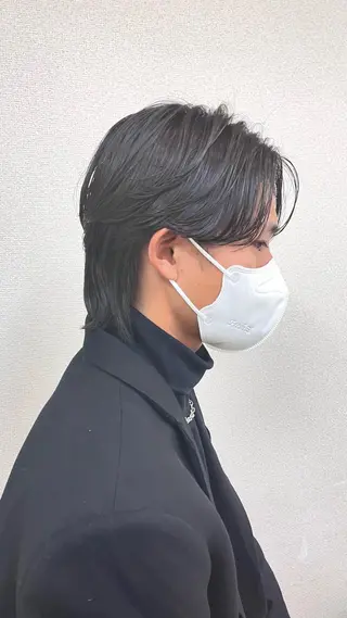 パーマ メンズ もりたみかこ 美容師お休み中のヘアスタイル