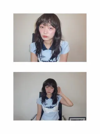 ミディアム カラー ❕マンツーマン施術❕ 🍊Moemiのヘアスタイル