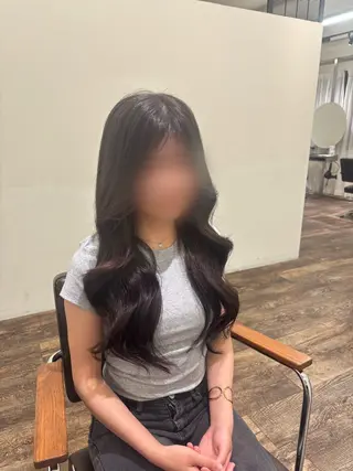 ロング いのうえ あやののヘアスタイル