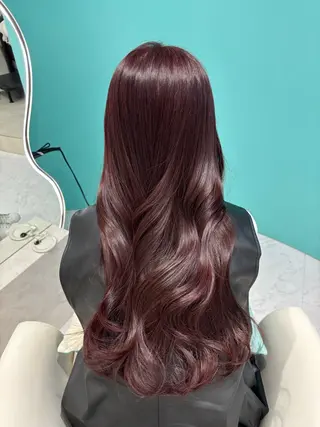 ロング カラー 後藤 瑠菜のヘアスタイル