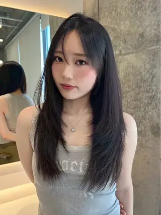 カラー ANRI🎀 福岡美容師/韓国🎀のヘアスタイル