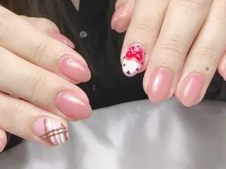 ネイル Cherie PINKのネイルデザイン