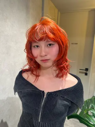 ロング ハイトーン🫀 デザイン🪐yumeのヘアスタイル