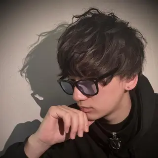 ショート カラー メンズ 🔷横浜1のパーマ 職人🔷将太郎のヘアスタイル