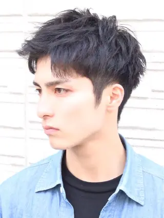 パーマ 【メンズパーマ】比嘉 啓人のヘアスタイル
