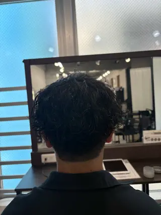 パーマ メンズ 下北沢メンズパーマ 特化園田　楓莉のヘアスタイル