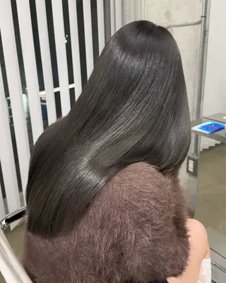 セミロング カラー 高橋大樹/グレー ジュ/ブリーチなしのヘアスタイル