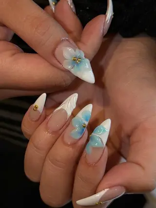 ネイル Sora nail 長さ出し専門店のネイルデザイン