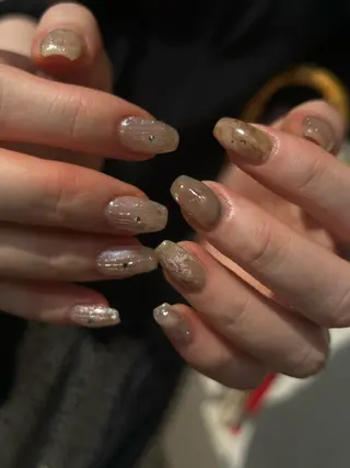ネイル 梅田🪄ニュアンス aoiのネイルデザイン