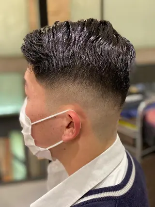 ショート メンズ unopulir 景山 凌のヘアスタイル