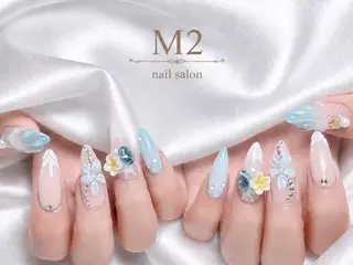 ネイル 長さだし専門店 M2　rikaのネイルデザイン