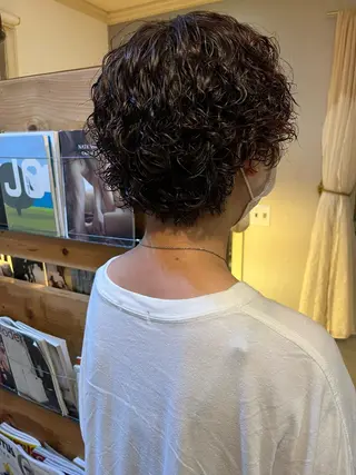 ショート パーマ eri kinjoのヘアスタイル