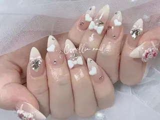 ネイル momoka デザイン長さだしのネイルデザイン