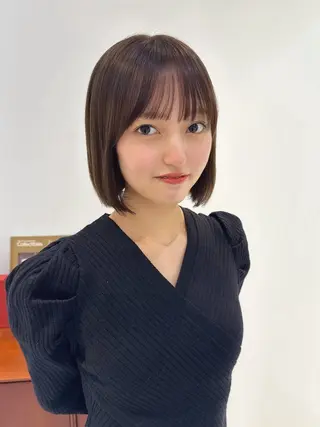ショート カラー 🪼ボブ/ミニボブ レイヤーボブ🪼のヘアスタイル