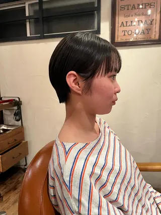 ショート 🧸メンズカット 🧸conatsuのヘアスタイル