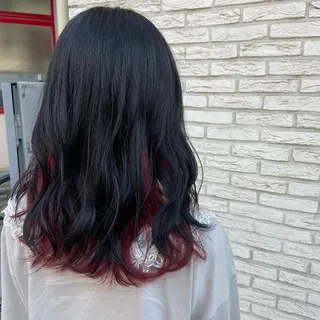 セミロング カラー 全店売上No.1🏆 ✨深江裕稀のヘアスタイル