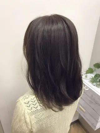 ミディアム カラー 田室　和幸 河原町のヘアスタイル