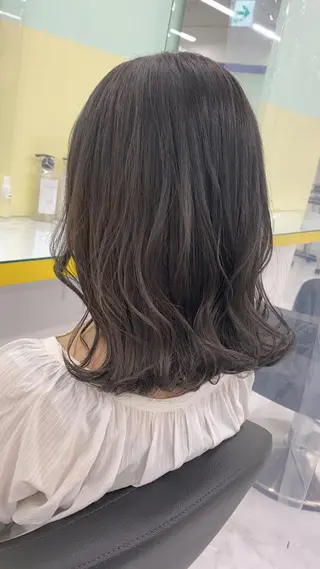 セミロング カラー ヘアアレンジ 🪞モテ髪/トレンド 銀座DISCO🪞のヘアスタイル
