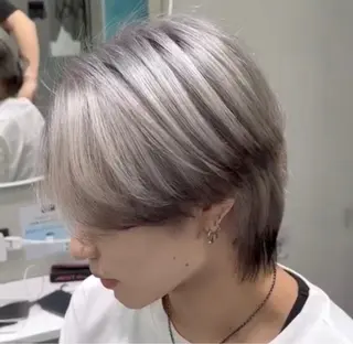 カラー メンズ 長谷川 慈英のヘアスタイル