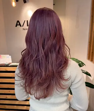 ロング 中田 桃夏のヘアスタイル