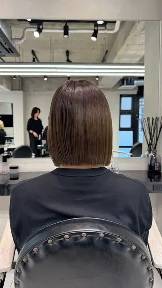 ミディアム 川田大輝 ナチュラルモードのヘアスタイル