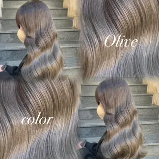 カラー 透明感/艶カラー🎀 𝑵𝒐𝒏𝒐🎀のヘアスタイル