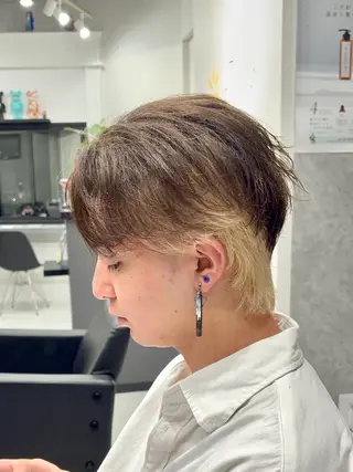 カラー メンズ 💫メンズパーマ特化 美容師💫 真裟斗のヘアスタイル