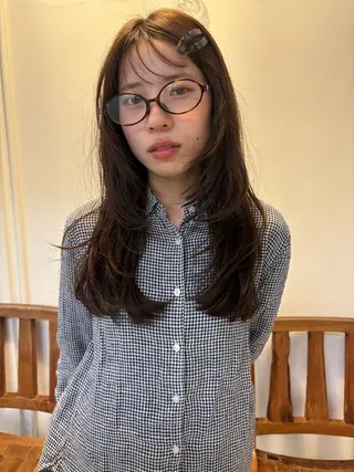 ロング 松林 芽依のヘアスタイル