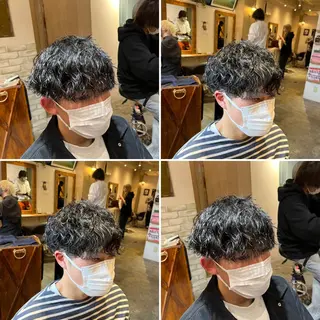 パーマ メンズ メンズパーマ特化 望月謙二郎のヘアスタイル