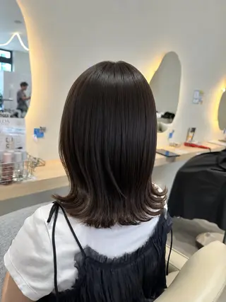 カラー 透明感カラー ｜高宮｜松下のヘアスタイル