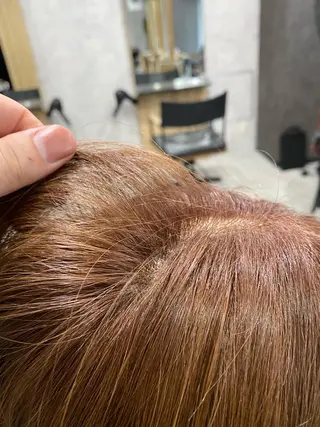 ミディアム カラー 髪質改善/レイヤー カット手塚奨のヘアスタイル
