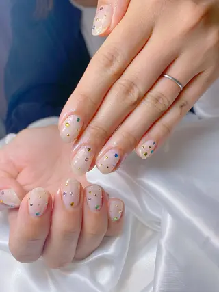 ネイル ハイネイル 自宅サロンのネイルデザイン
