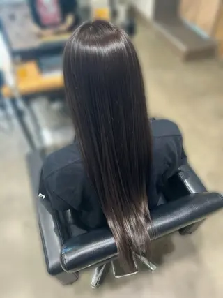 ロング カラー くろだ かなのヘアスタイル