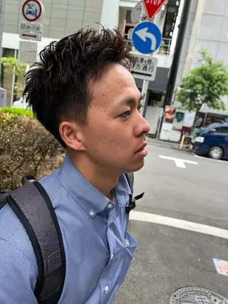 ショート 吉田 一希のヘアスタイル