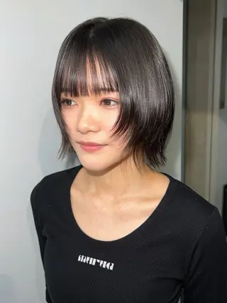ショート ボブ/ミルクティー KOUGAのヘアスタイル