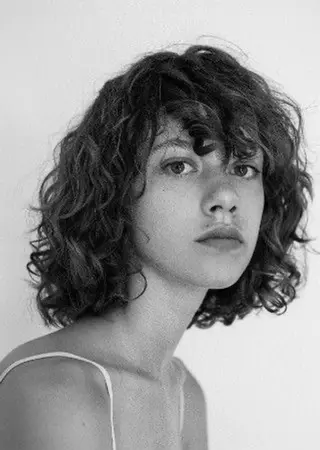 ミディアム カラー パーマ ボブパーマコテ巻き風 パーマNo1深江秀平のヘアスタイル