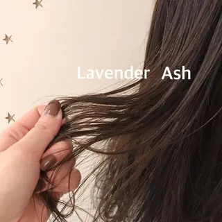 セミロング カラー 市川 千夏のヘアスタイル