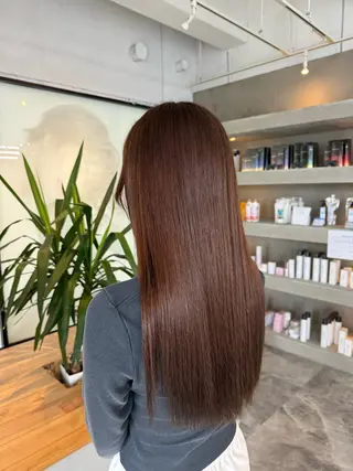 ロング 水戸/ブリーチカラー 中山りくのヘアスタイル