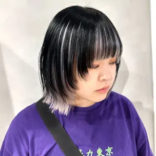 カラー デザインカラー/パー マ🦖外岡咲希🦖のヘアスタイル